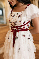 Bellagio Dress in Ivory