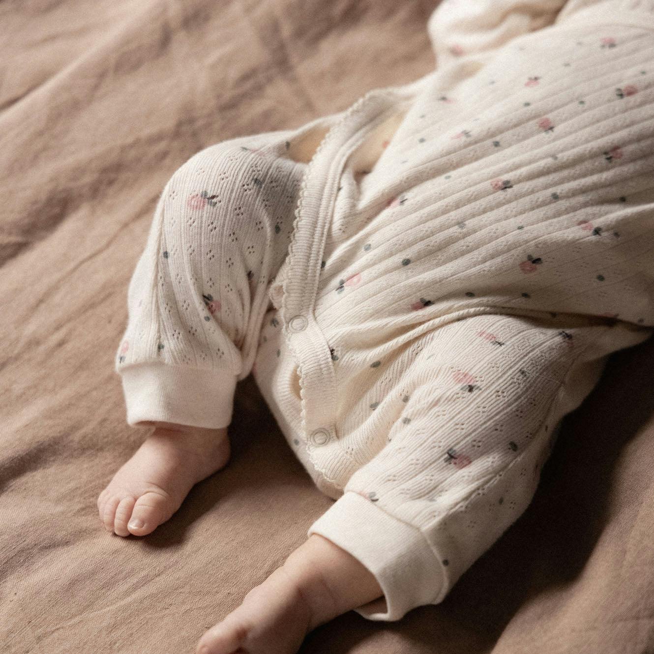 Pointelle Kimono Stretch and Grow