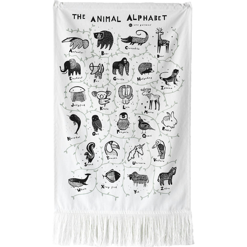 Animal Alphabet Wall Hanging