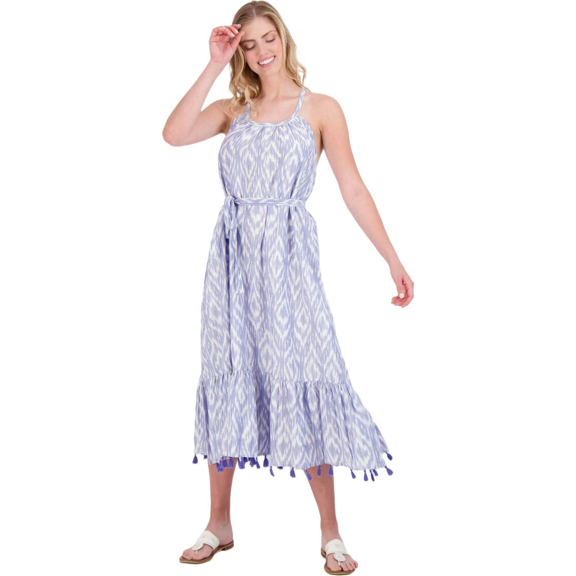 Women's Chantal Ikat Sundress, Blue