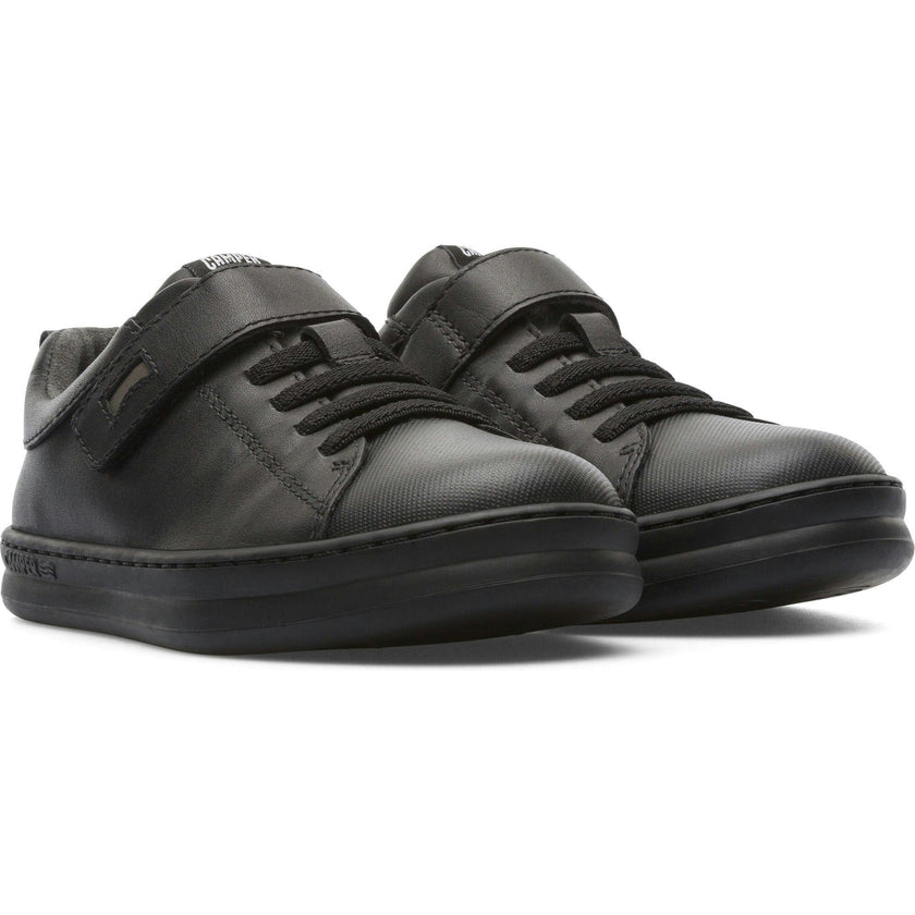 Runner Four Velcro Sneaker, Black