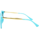 Teal Retro Sunglasses