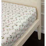 The Fitted Sheet - Pink Pond Floral