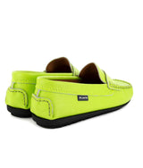 Penny 032 Walker Moccasins, Green Abacate Leather