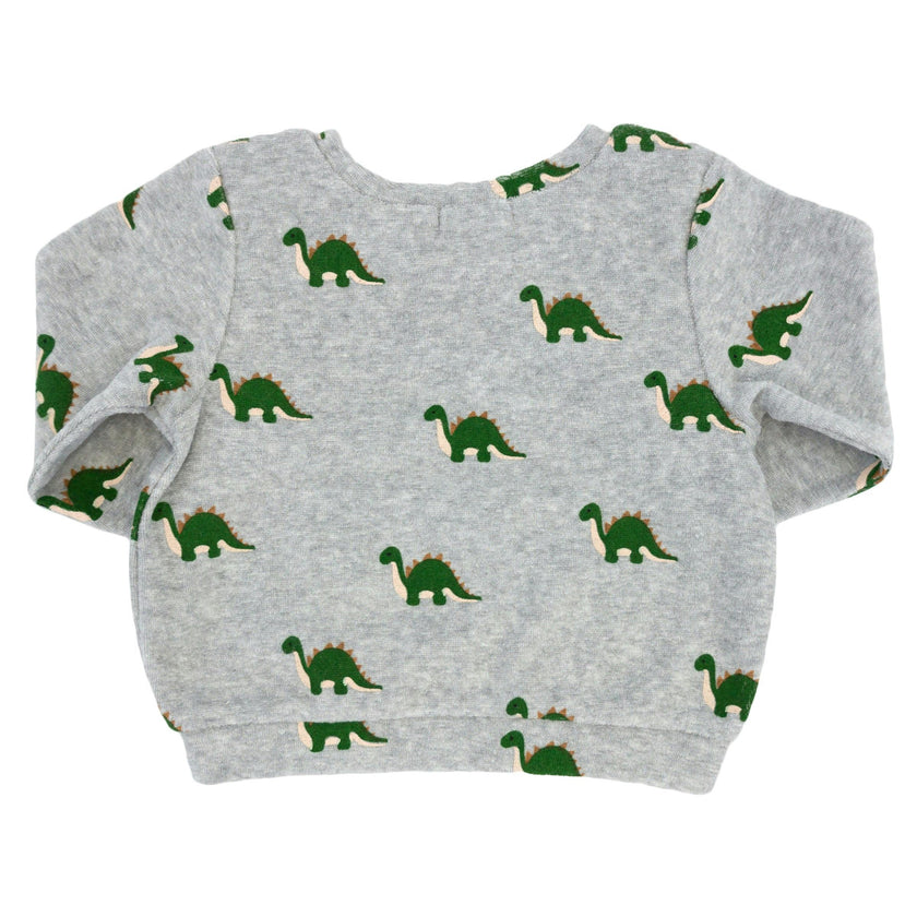 Print Brooklyn Cotton Terry Boxy