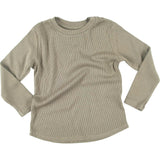 Rib Long Sleeve Top