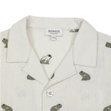 Deccie Shirt | Frogs | Warm White