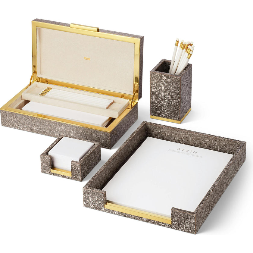 Shagreen Pencil Cup