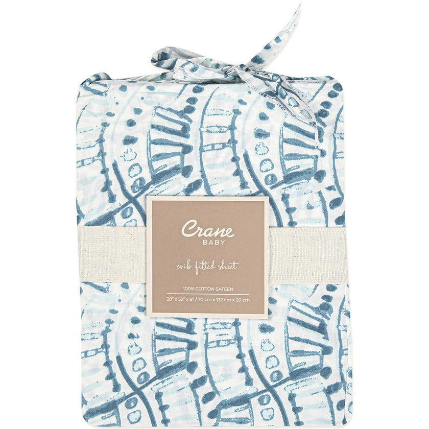 Crib Sheet (Indigo)