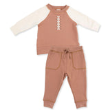 Football Laces - Raglan Sweatshirt and Jogger Set