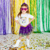 Mardi Gras Gemstone Headband