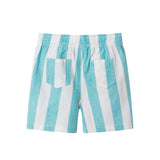 Infant Boys Airy Oxford Set | Green Stripe