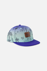 Cap Blue Beach Print
