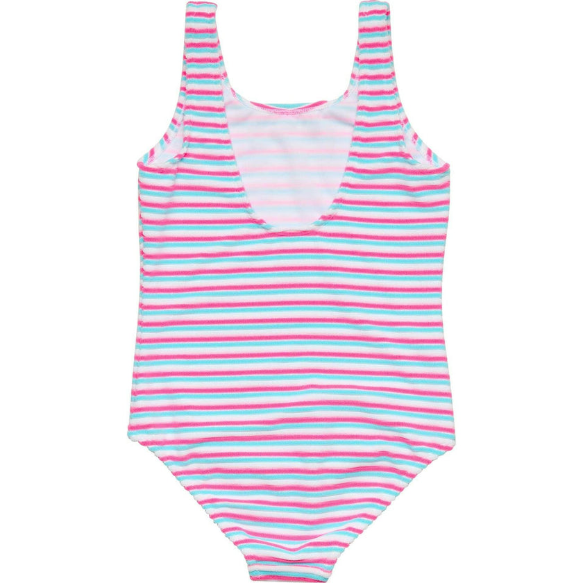Sorbet Stripe Teen Scoop Swimsuit