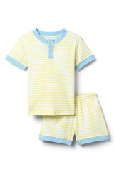 Frankie PJ Set - Lemon Stripe