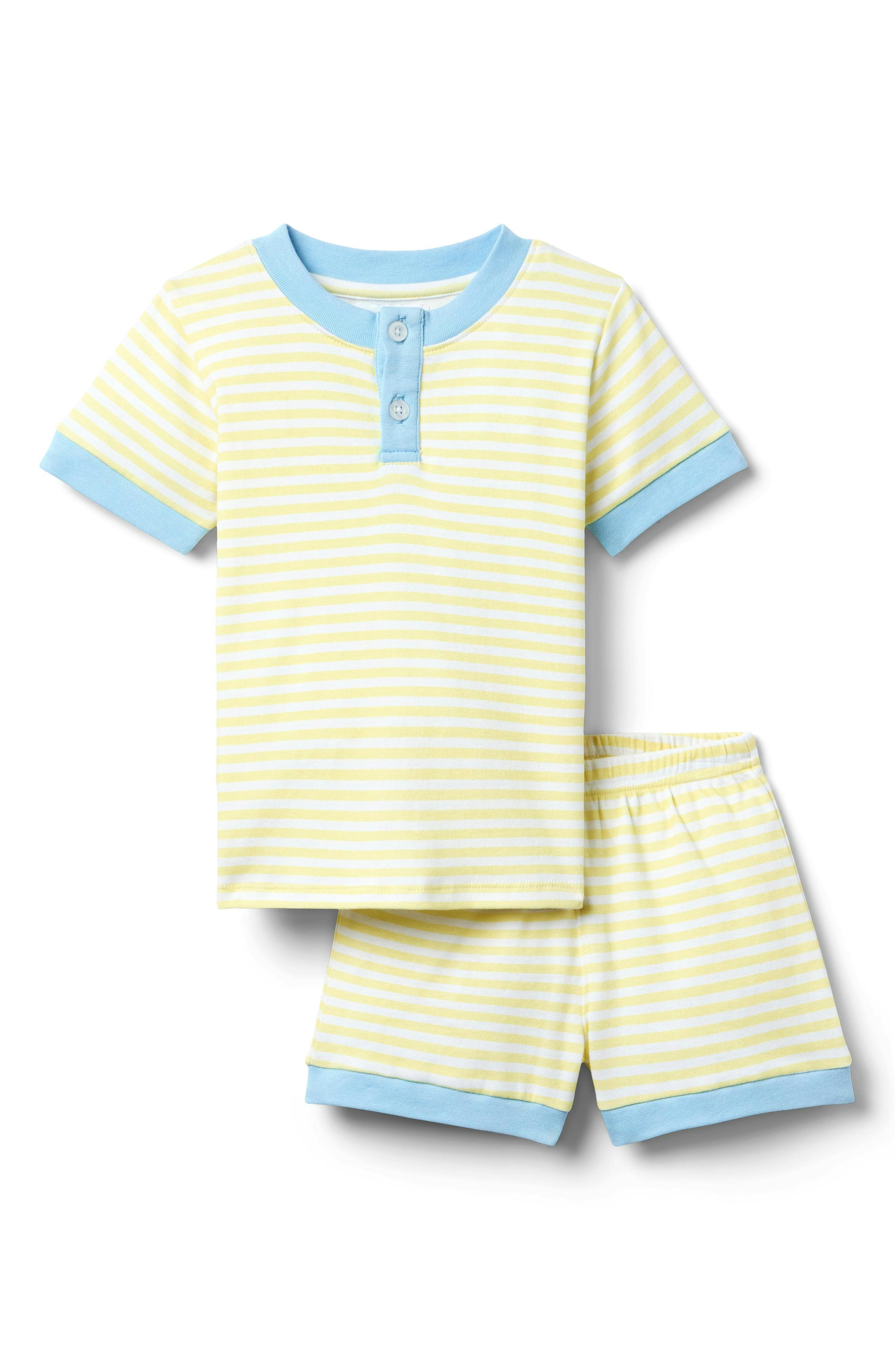 Frankie PJ Set - Lemon Stripe