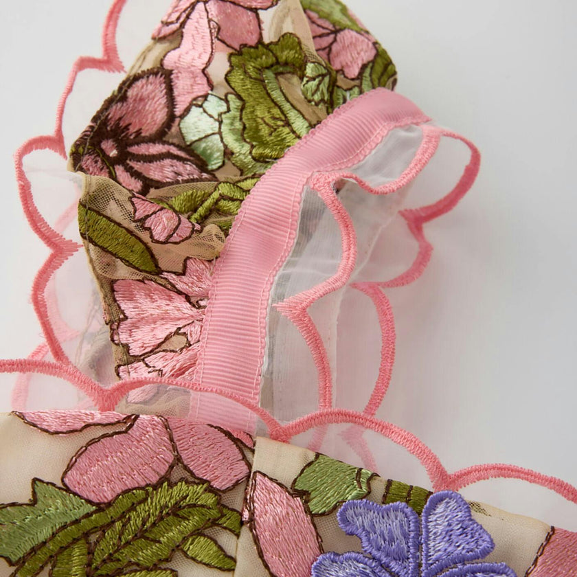 Bonnie Sleeve Embroidered Top