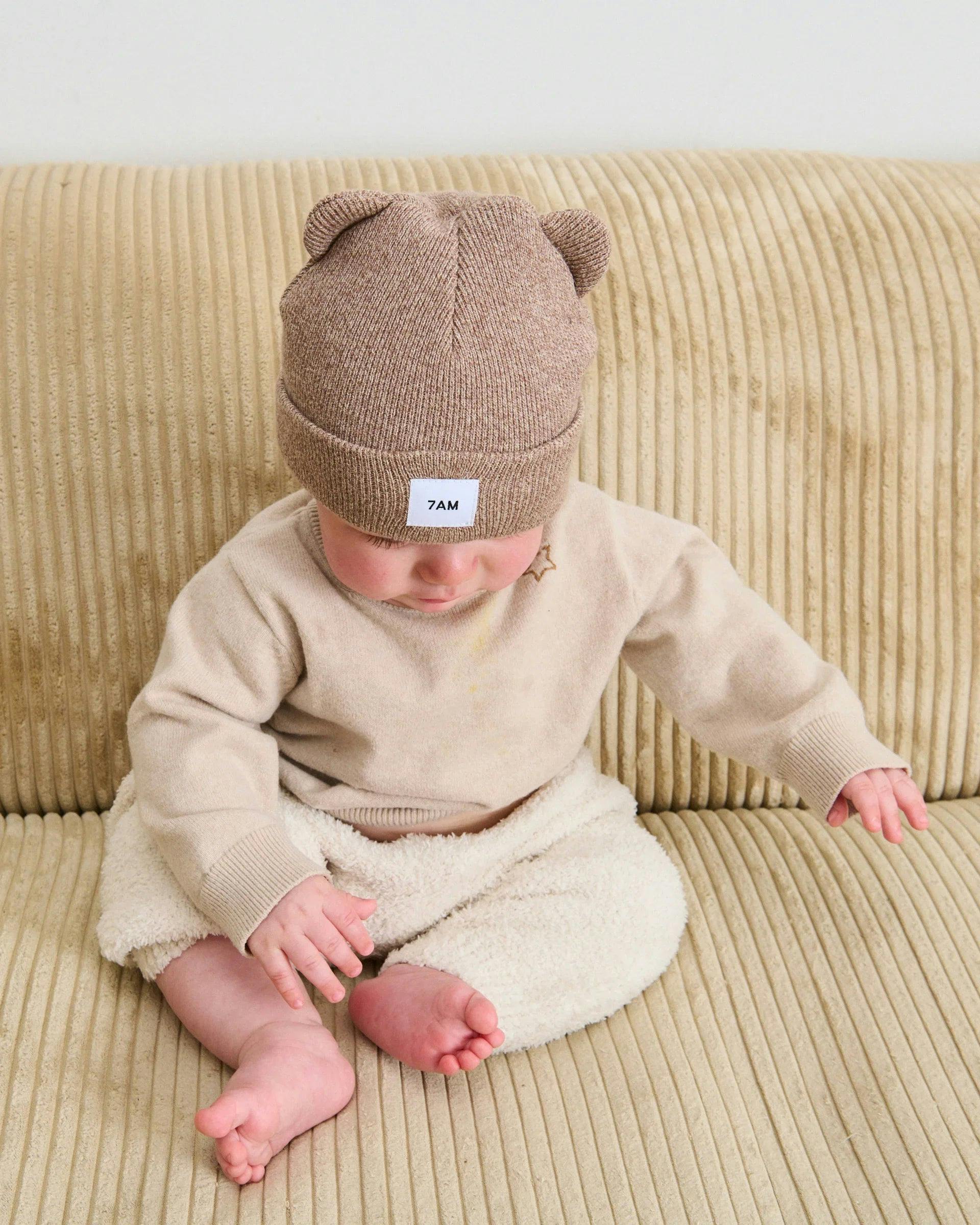Bear Beanie • Heather