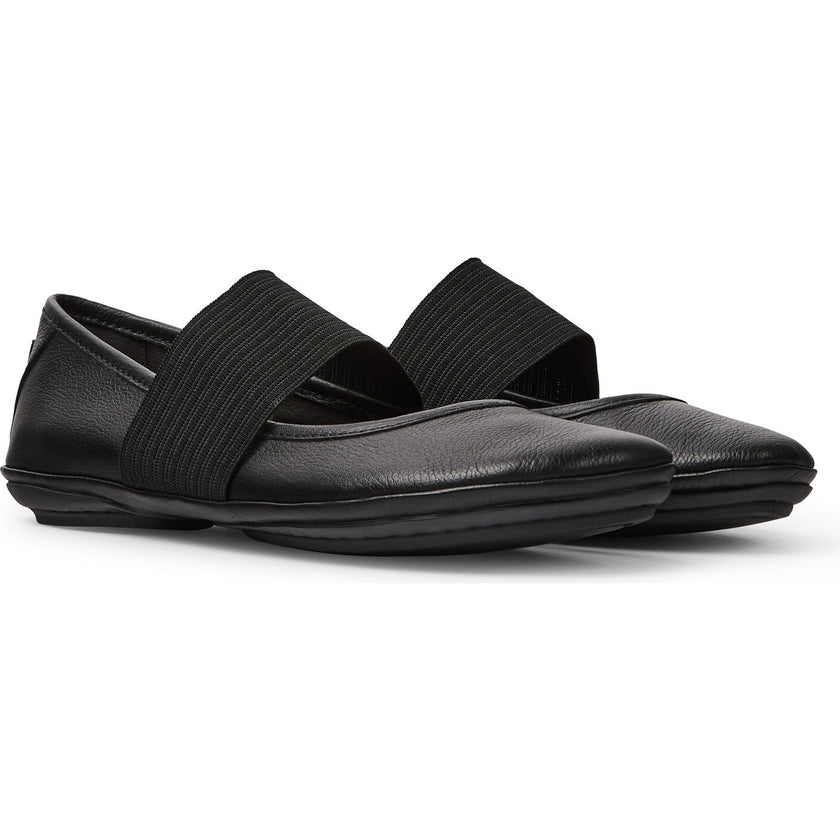 Women's Right Ballerinas, Black