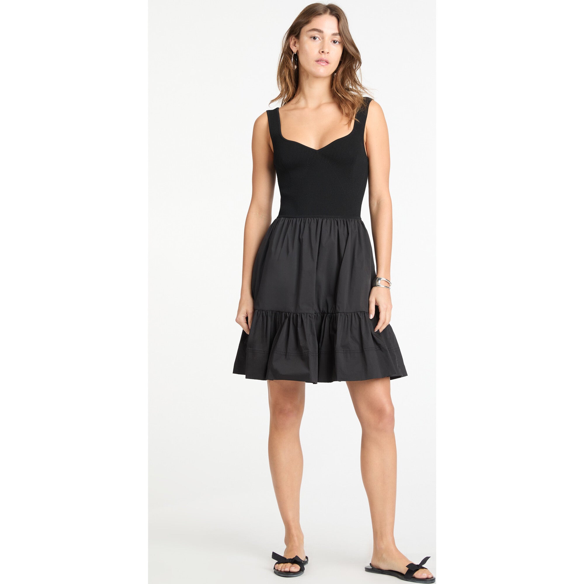 Women's Short Josephina Dress, Black