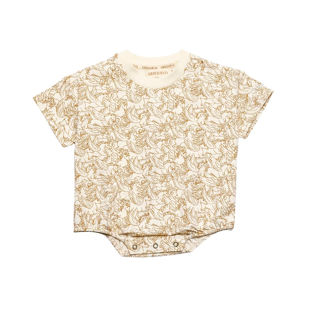 Bubble Romper | Organic Cotton Jersey - Pegasus