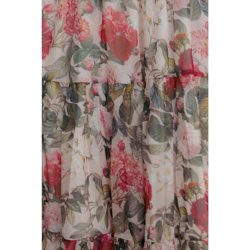 Cordelia Dress in Pink Bloom