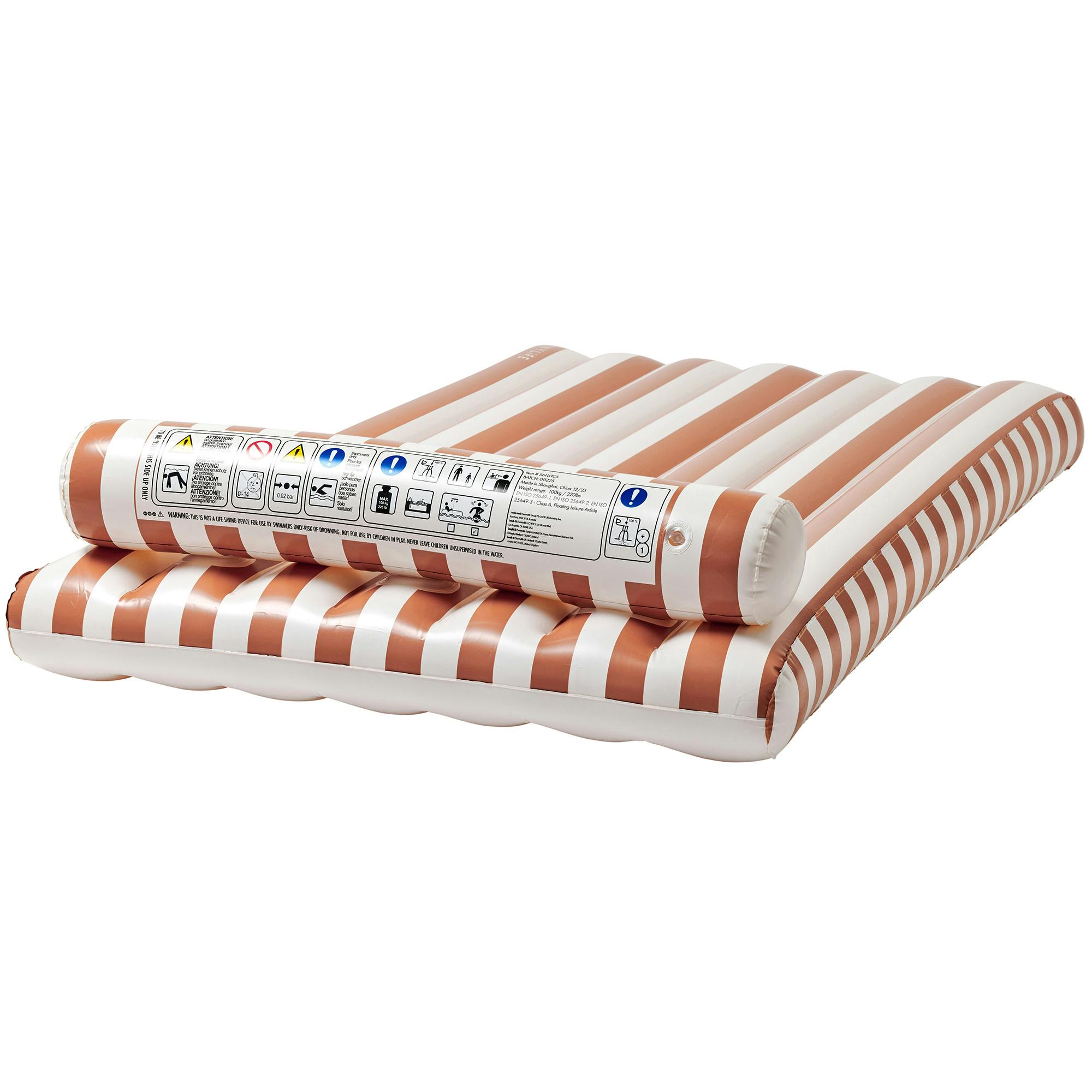 Luxe Lilo: Tierra Clay Stripe