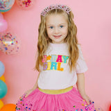 Birthday Girl Patch Short Sleeve T-Shirt