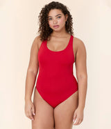 The Tulum One Piece - Eco Nylon - Cherry Red - Classic