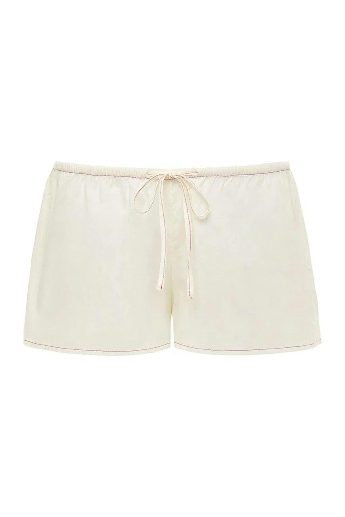 Low-Rise Drawstring Short