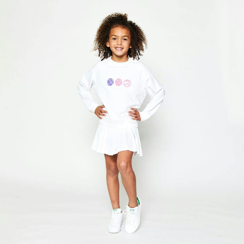 Long Raglan Sleeve Sweatshirt