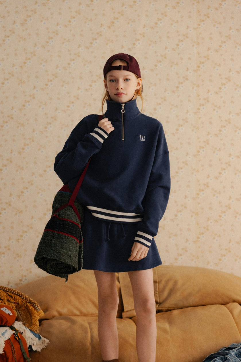 Mochi Teen Polo Black Iris