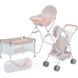 Olivia's Little World Baby Doll 3pc Nursery Set