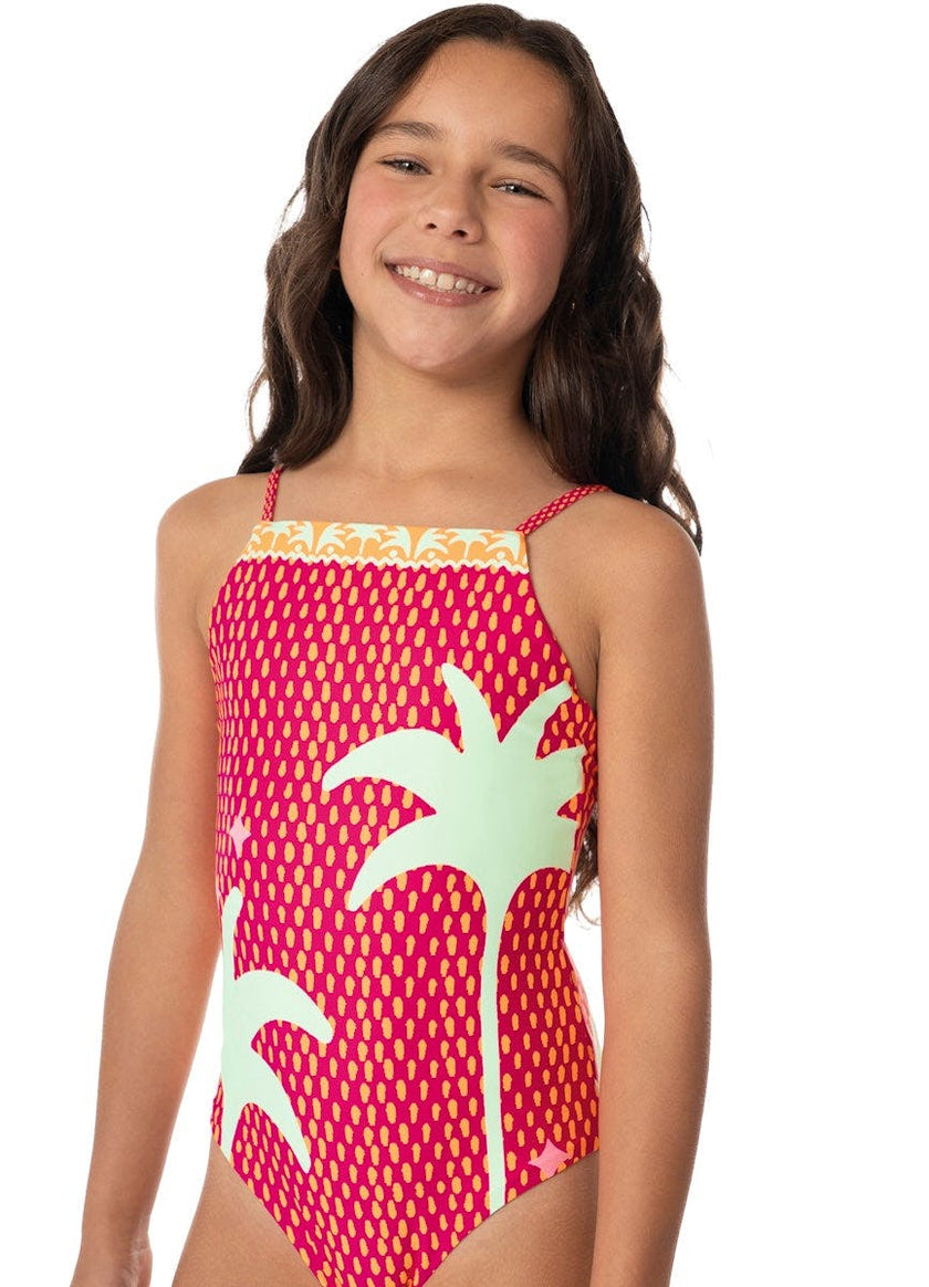 Maaji Funky Palms Eagle Girls One Piece Set