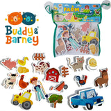 Buddy & Barney: Farm Bath Time Stickers