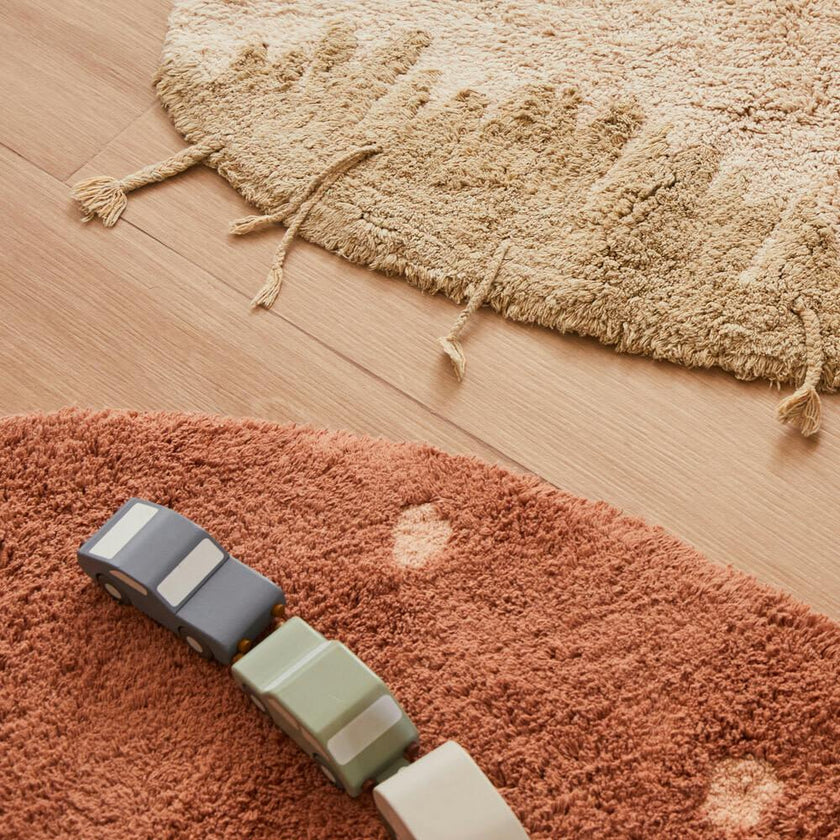 Round Washable Round Dot Rug