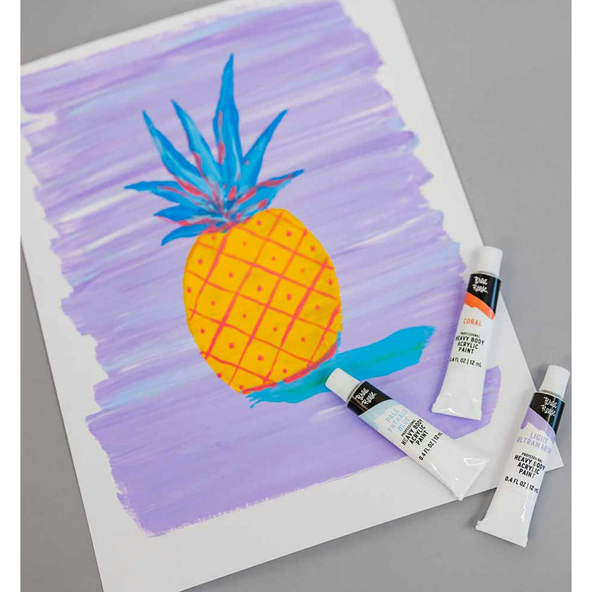 Professional Heavy Body Acrylics: Pastel - 12ct