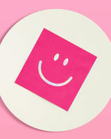 Super Smiley Napkins - 24 foil napkins