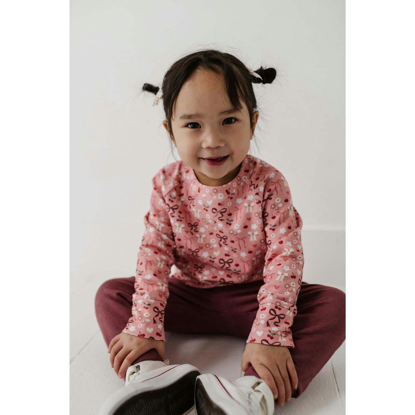 Girl's Raglan Sweatshirt