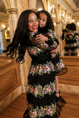 Sicily Dress in Moody Vivid Floral