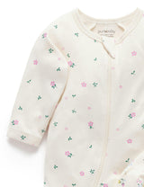 Printed Zip Growsuit Pack Cherry Blossom Print