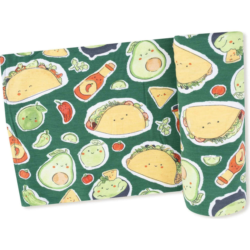 Swaddle Blanket Happy Tacos