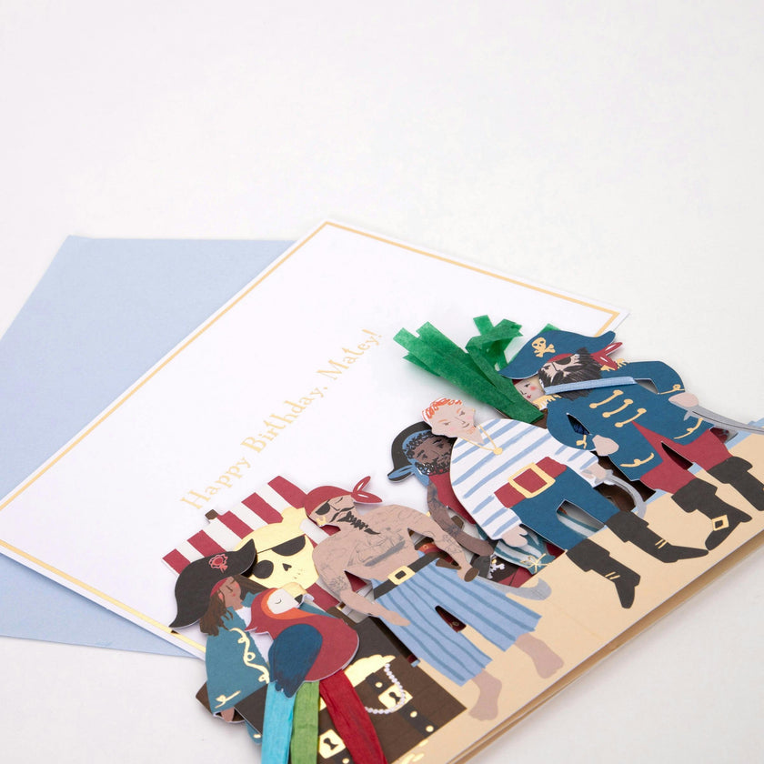 Pirates Birthday Card