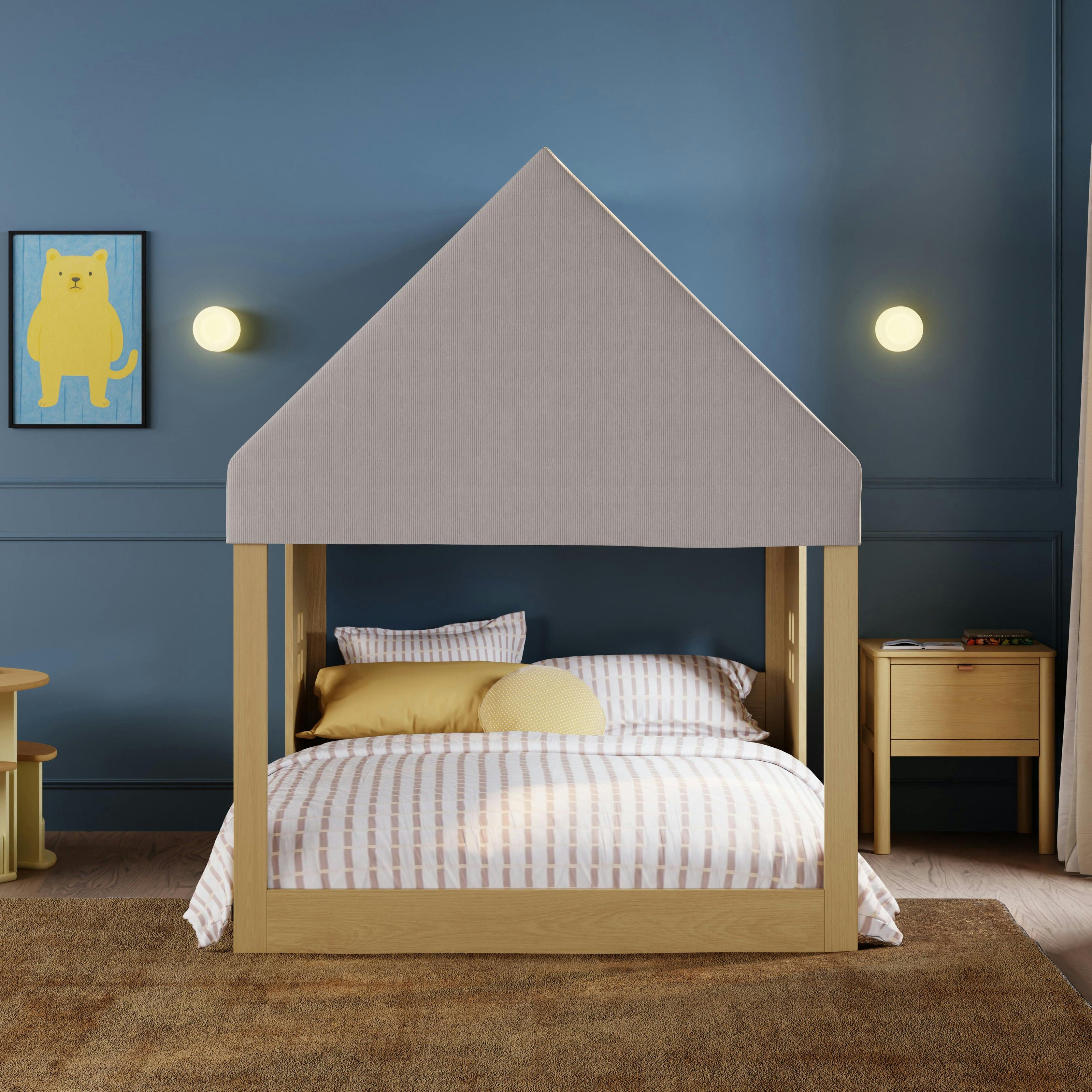 Uchi Canopy for Montessori-Inspired House Full Bed
