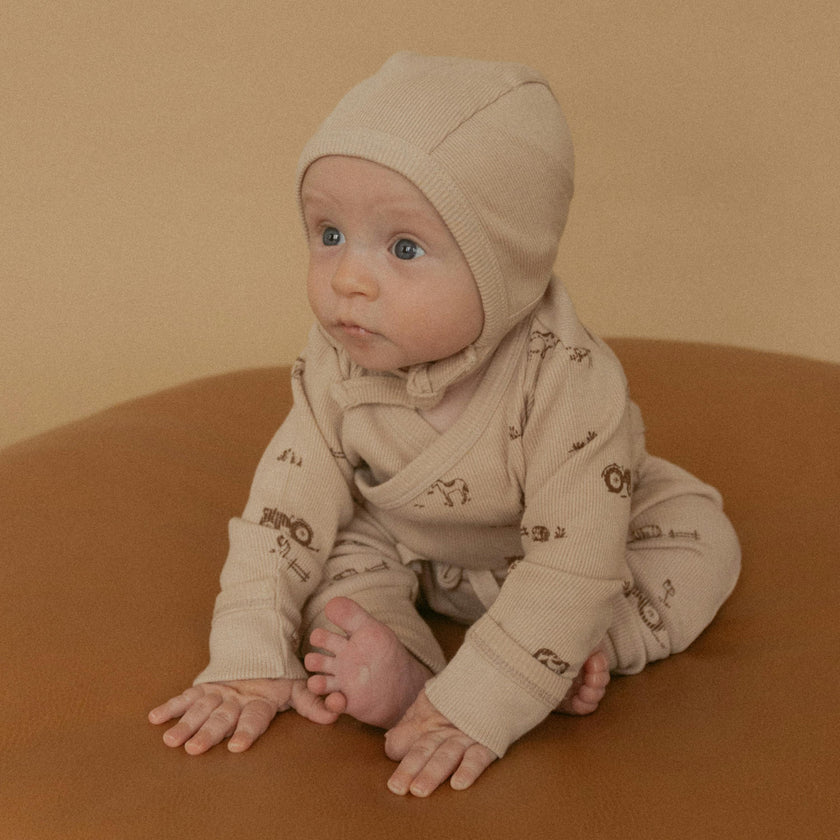 Organic Kimono Onesie & Pants Set