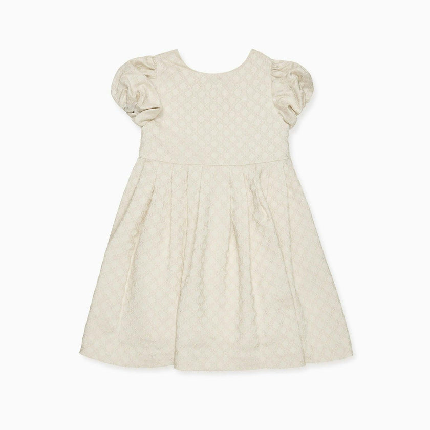Ivory Edith Jacquard Ceremony Girl Dress