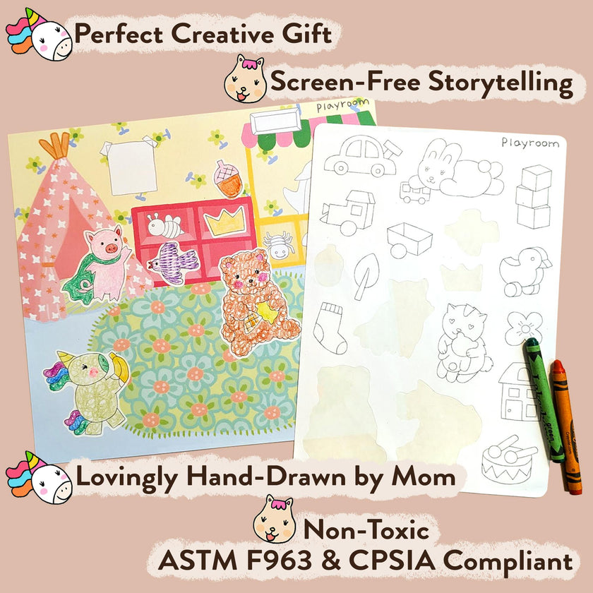 Sweet Home Storytelling Sticker Kit