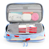 Oz Daypack Backpack with Doodle Large Pencil Case in Floating Apple