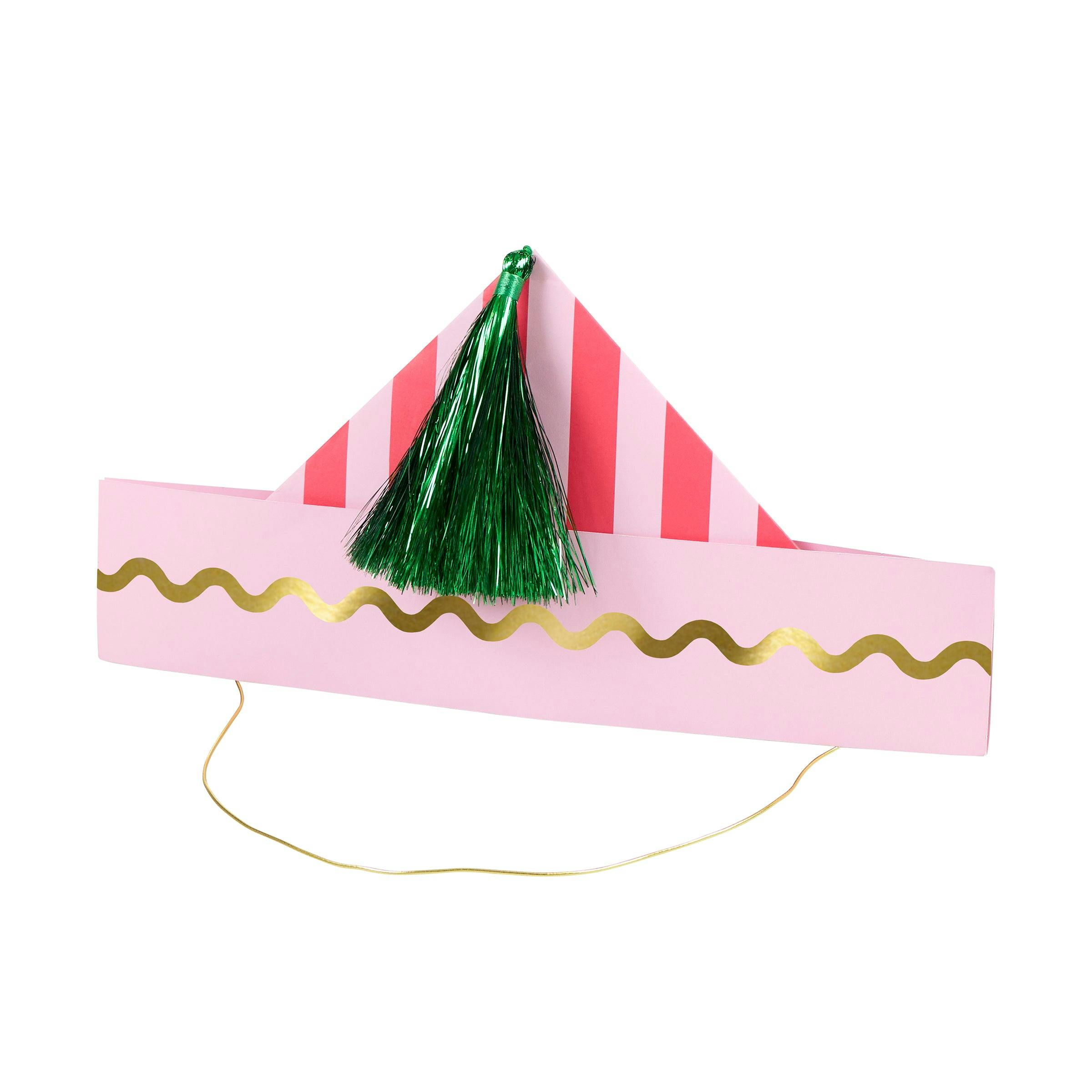 Fun Striped Party Hats