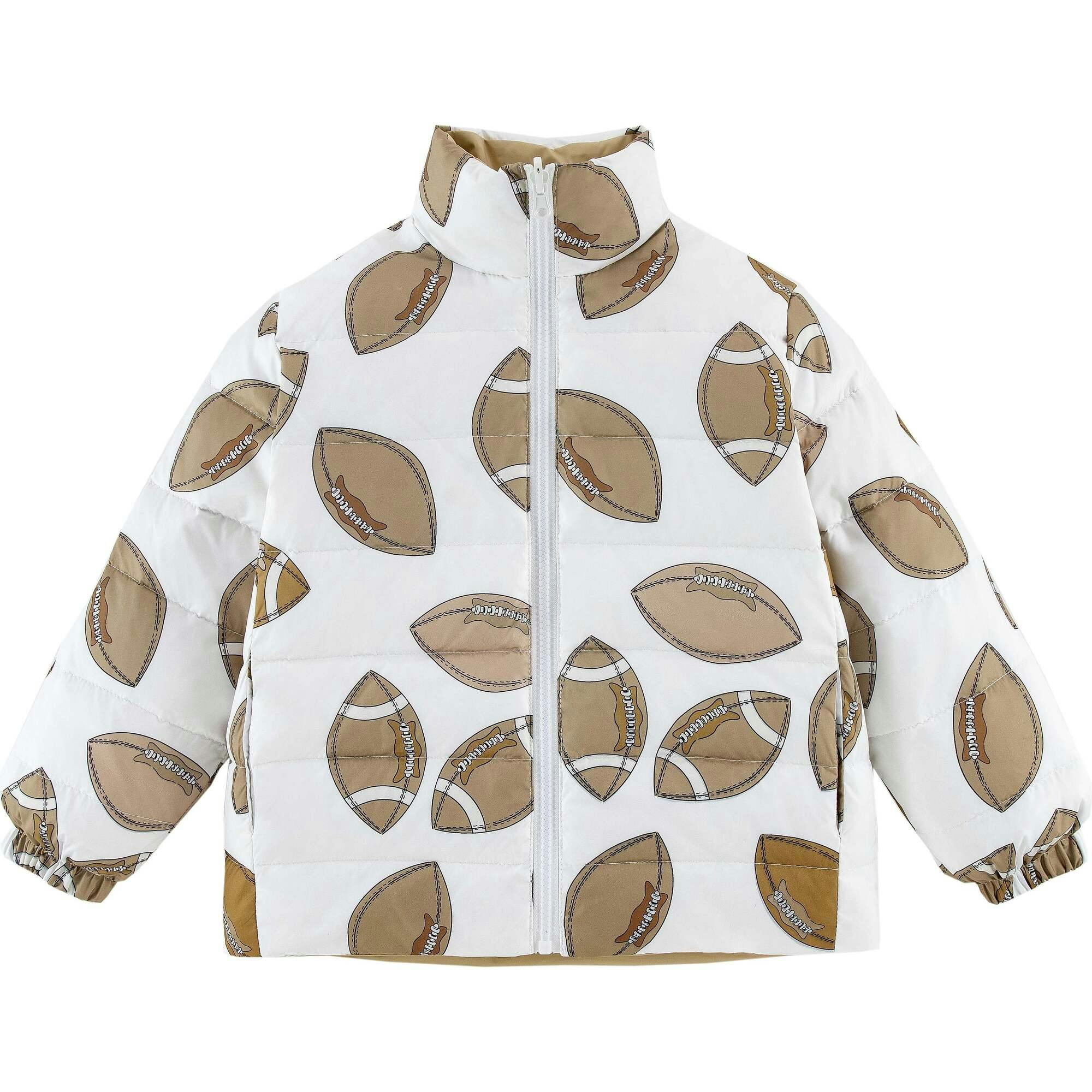 Blake Reversible Down Puffer, Tan